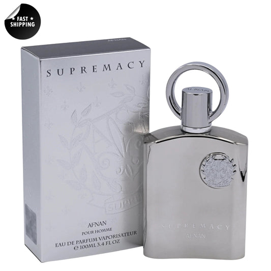 AFNAN SUPREMACY SILVER M 3.4 EDP SPRAY
