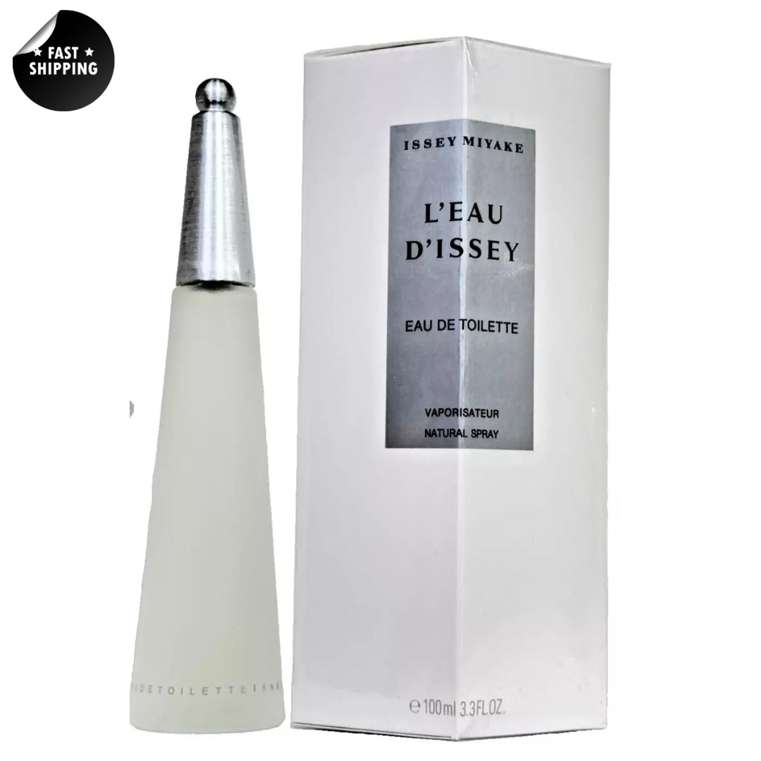 100% Authentic Issey MIyake L'Eau D'Issey Eau de Toilette 3.4 oz Women's Spray