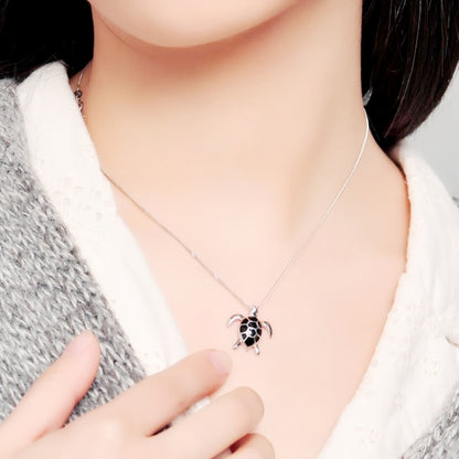 IRAMAT New Fashion Wholesale Creative Exquisite 925 Sterling Silver Jewelry Angel Egg Popular Female Pendant Necklaces Gift For Mother's Day