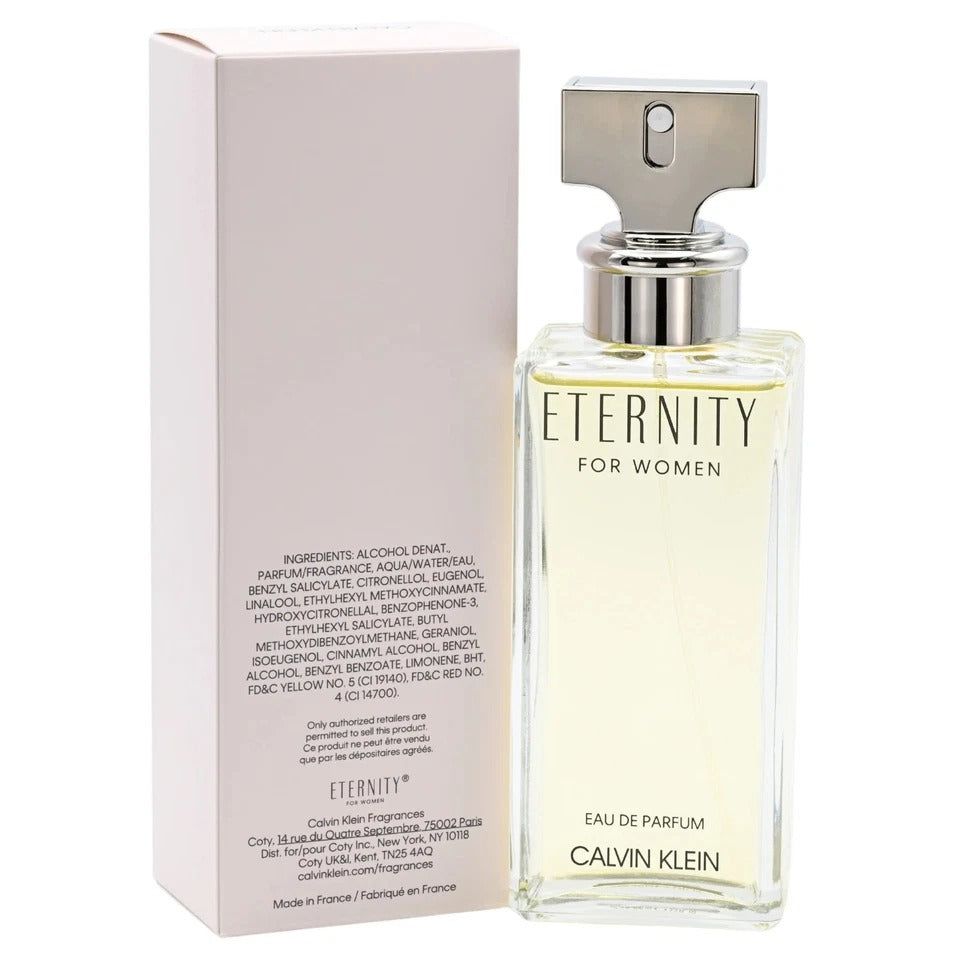 ETERNITY by Calvin Klein perfume for women EDP 3.3 / 3.4 oz New in Box