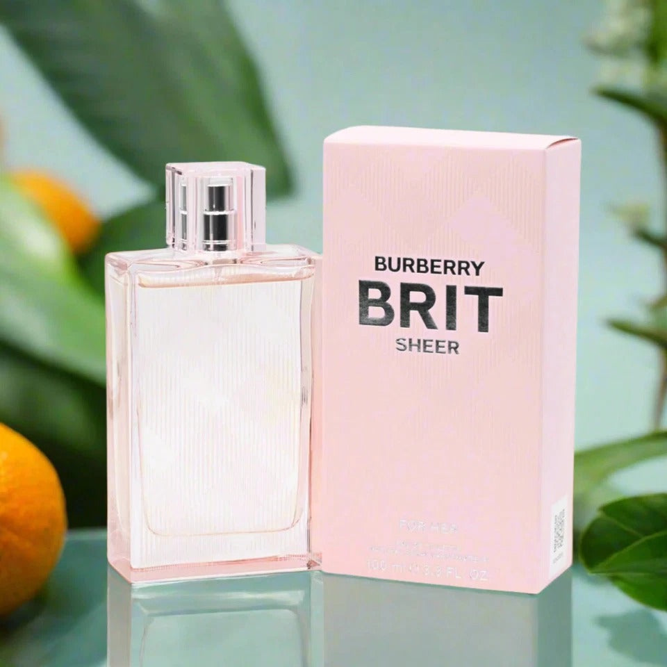 BURBERRY BRIT SHEER by Burberry Perfume for Women EDT 3.3 / 3.4 oz New In Box