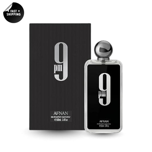 9 pm by Afnan 3.4 oz EDP Cologne for Men New In Box